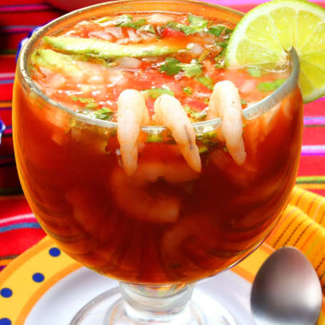 Ceviche cocktail