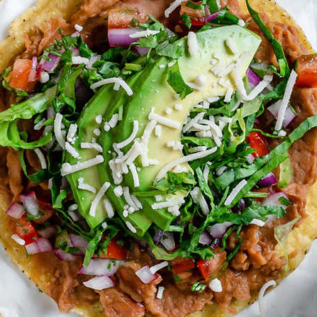 Vegetarian Tostada